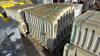 Pallet of drainage kerbs - 2