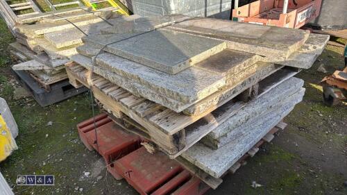 Pallet of granite