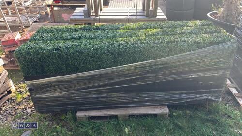 Pallet of 3 x artificial hedging (large)