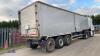 2012 FRUEHAUF 74 yard bulker tri-axle tipping trailer c/w manual sheet, combination door PM weigher, alloy wheels, rear lift axle (s/n C335109)(MoT 30th April 2025) - 3