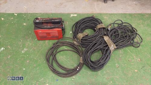 Stick welder c/w leads