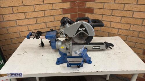 CLARK 240v sliding mitre saw