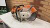 STIHL TS410 petrol stone saw - 2