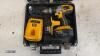 DEWALT 18v cordless drill c/w case - 2