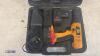 JCB cordless drill c/w case - 2