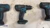 3 x MAKITA cordless drills - 8