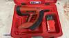 HILTI GX100E nail gun c/w case