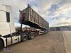 2014 WEIGHTLIFTER 75 yard tri-axle alloy bulker trailer c/w steel floor, lift axle, pm weigher