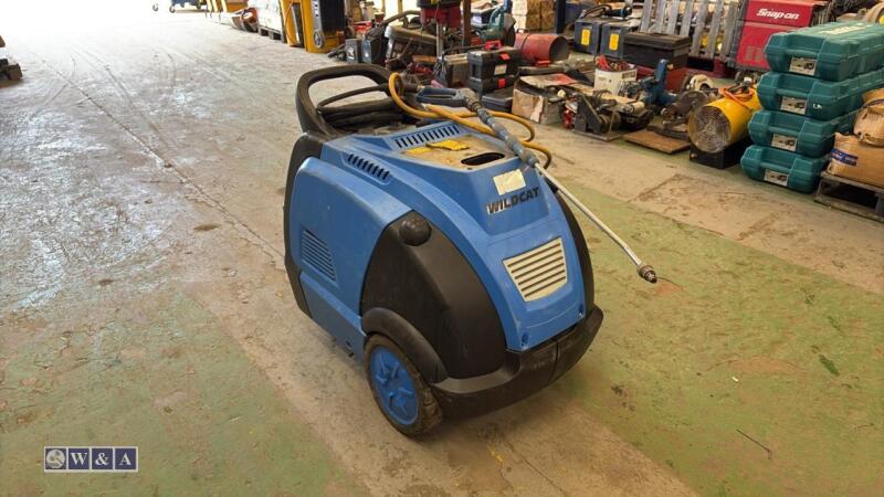 WILDCAT 240v steam cleaner c/w hose & lance