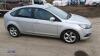 2008 FORD FOCUS ZETEC 100 1.6 petrol 5-door hatchback car (BN08 EKV)(V5 & service book in office) - 4