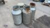 5 x milk churns - 3