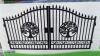 Pair of entrance gate with tree design (suit 14ft entrance) - 4