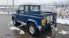 2002 LAND ROVER DEFENDER 90 TD5 4x4 3 seater pick-up (CU02 PJY)(MoT 26th August 2025)(V5 & MoT in office) - 3