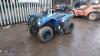 YAMAHA GRIZZLY 125cc quad bike (s/n JY4AE02W0A0013482)