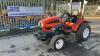 2008 KIOTI CK22 4wd compact tractor c/w turf tyres, manual gearbox, power steering, Rops, 3 point linkage & pto (s/n GS3200054)