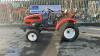 2008 KIOTI CK22 4wd compact tractor c/w turf tyres, manual gearbox, power steering, Rops, 3 point linkage & pto (s/n GS3200054) - 2