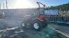 2008 KIOTI CK22 4wd compact tractor c/w turf tyres, manual gearbox, power steering, Rops, 3 point linkage & pto (s/n GS3200054) - 4