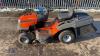 2016 HUSQVARNA TC138 petrol ride on mower c/w collector (s/n 031616D005359) - 2