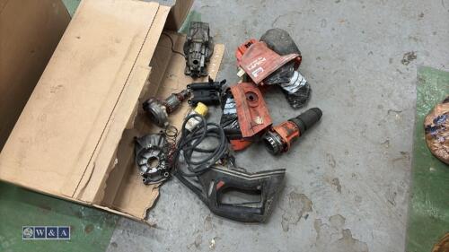 Box of HILTI breaker spares