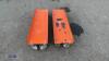 2 x moving skates (orange) - 4