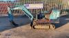 IHI 126X .5t rubber tracked excavator (s/n 1151338) with bucket & blade - 2