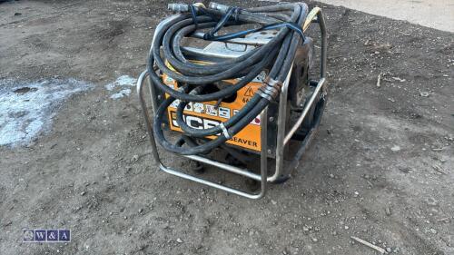 JCB BEAVER hydraulic pack c/w hose