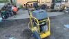 WACKER NEUSON BFS1345 petrol floor saw c/w dust suppression bottle - 2