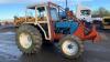 1976 FORD COUNTY 4600 4wd tractor c/w front mounted forestry blade & rear mounted pto driven cable winch (Q542 KUA)(Copy of V5 in office) - 5