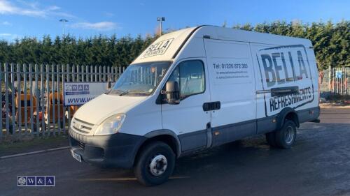 2007 IVECO DAILY EURO 4 65C18 diesel van (WA57 KWB)(V5 in office)