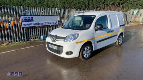 2018 RENAULT KANGOO ML19 B-SNESS+ ENERGY DCI van (DS68 UPJ)(V5 & full service history print-out in office)