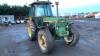 1987 JOHN DEERE 2450 tractor c/w topper (E802 YJL)(V5 in office) - 3