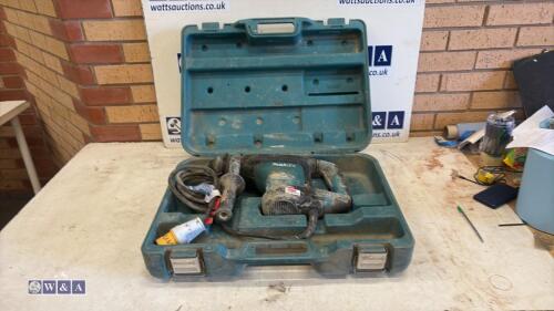 MAKITA 110v SDS breaker c/w case