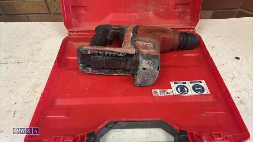 HILTI TE6 cordless breaker c/w case