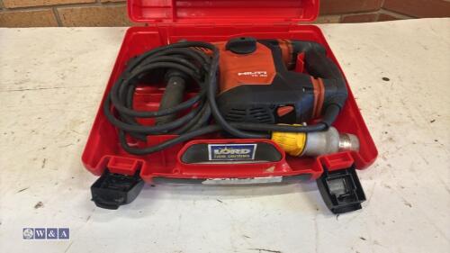 HILTI TE30 110v breaker c/w case