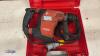 HILTI TE30 110v breaker c/w case - 6