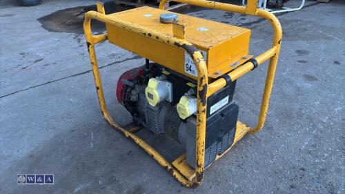 HARRINGTON 5kva petrol 110v generator