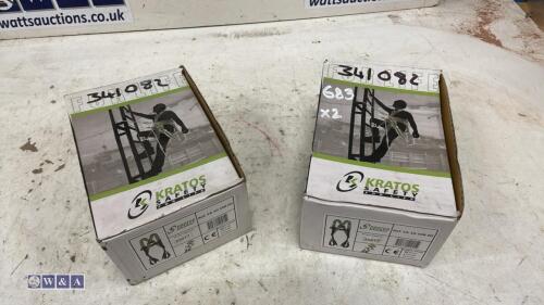 2 x KRATOS safety harnesses