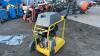 WACKER NEUSON BFS1345 petrol floor saw c/w dust suppression bottle - 13