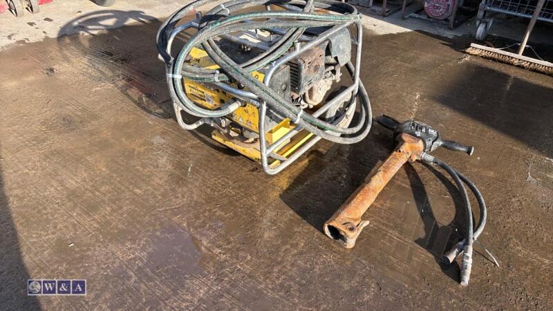 ATLAS COPCO LP9-20 hydraulic pack c/w breaker