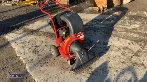 MTD CSV202 leaf / litter vacuum c/w 50mm chipper chute & collector