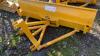 HIRSTLE 1.8m tractor mounted snow plough (unused) - 3