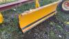 HIRSTLE 1.8m tractor mounted snow plough (unused) - 2