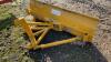 HIRSTLE 1.8m tractor mounted snow plough (unused) - 3