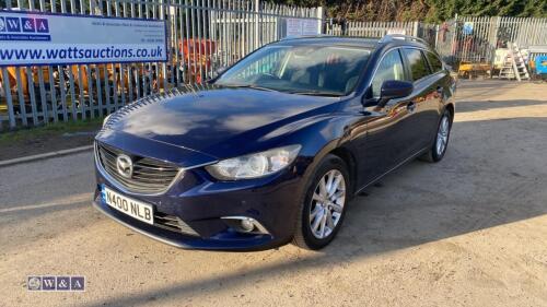 2013 MAZDA 6 SE-L NAV D diesel estate car (N400 NLB)(MoT 19th February 2025)(V5 & service history in office)