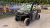 2022 POLARIS RANGER 1000 4wd petrol utility vehicle c/w cab (PE22 TSX) - 2