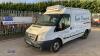 2012 FORD TRANSIT 100 T300 fwd panel van (EA62 XZC)(V5 & some history in office)