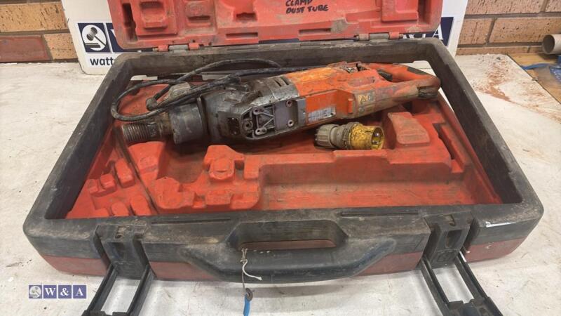 HUSQVARNA 110v core drill c/w case