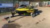 SEADOO ROTAX POWER jet ski (RXT260 RS) c/w trailer (NO VAT)