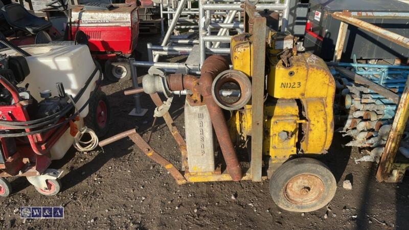 WARSOP diesel driven water pump