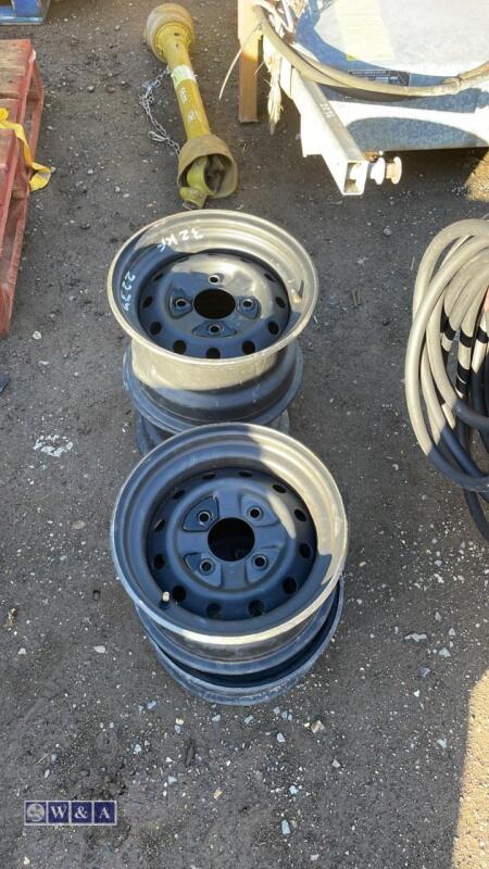 4 x quad bike rims (unused)